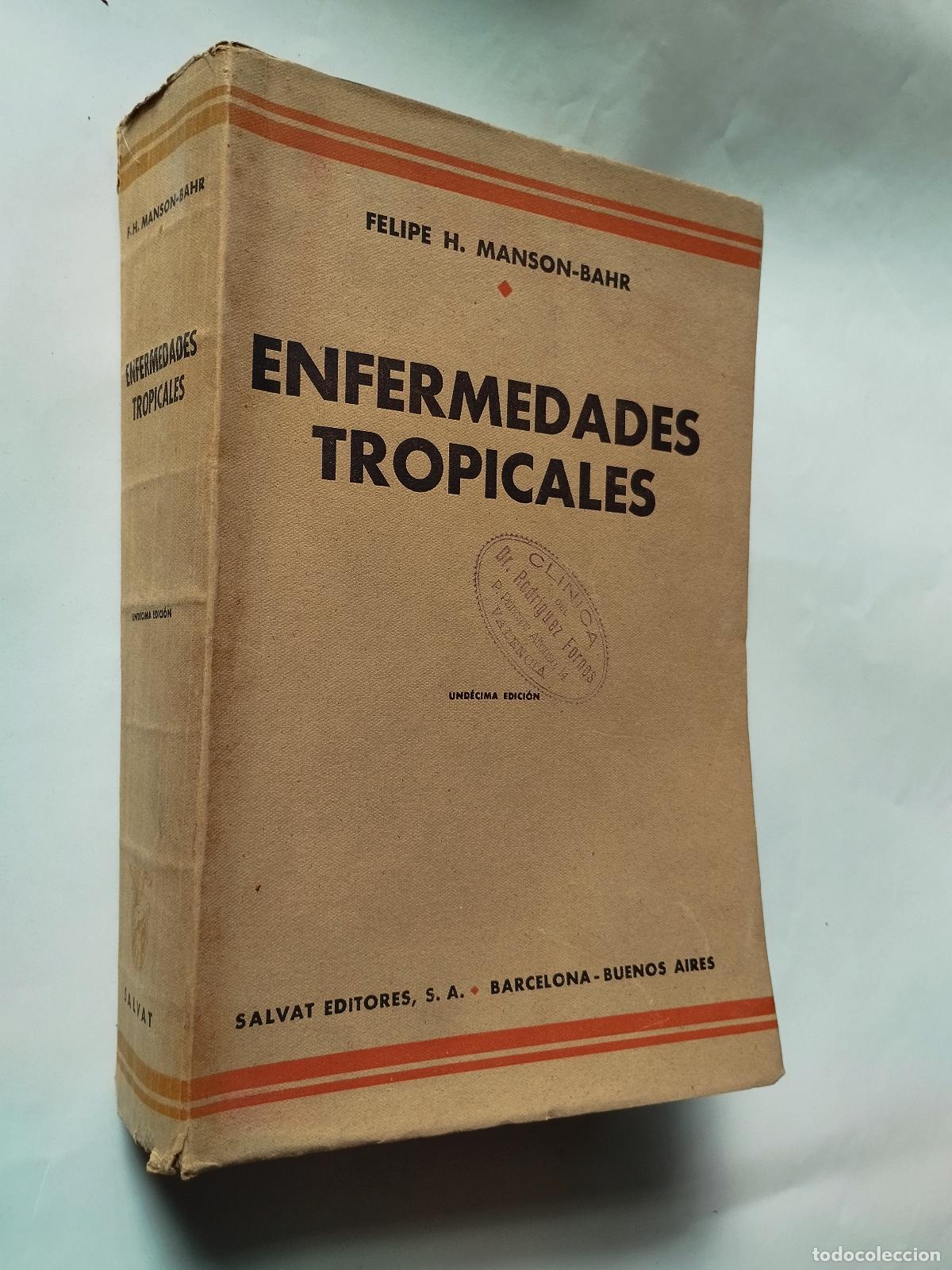 Livros em segunda m&atilde;o: ENFERMEDADES TROPICALES - FELIPE H. MANSON-BAHR - Felipe H. Manson-Bahr