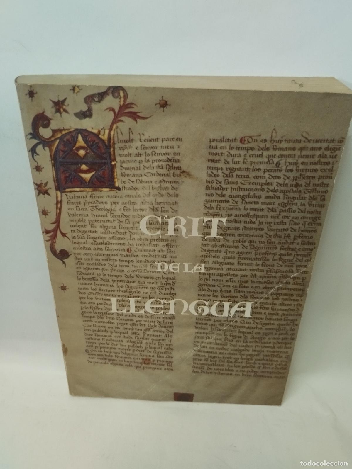 Libros de segunda mano: EDICI&Oacute;N FACS&Iacute;MIL DE MANUSCRITO HIST&Oacute;RICO VALENCIANO - CRIT DE LA LLENGUA - Edici&oacute;n Facs&iacute;mil
