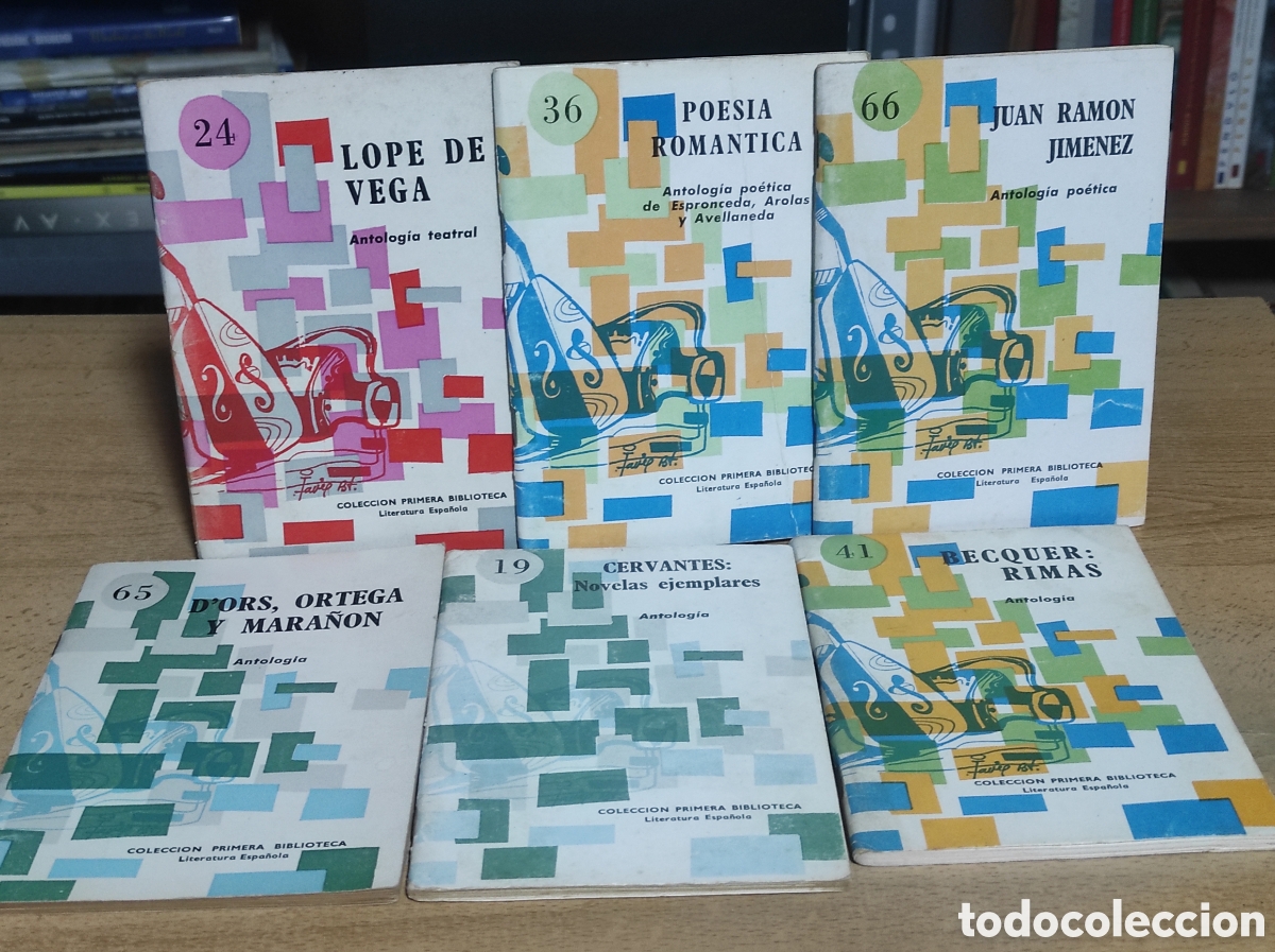 Libros de segunda mano: Lote de 6 libros Colecci&oacute;n Primera Biblioteca
