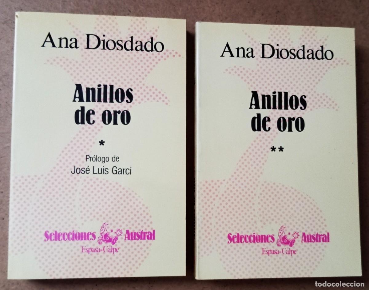 Libros de segunda mano: Anillos de oro (Ana Diosdado) - Foto 1