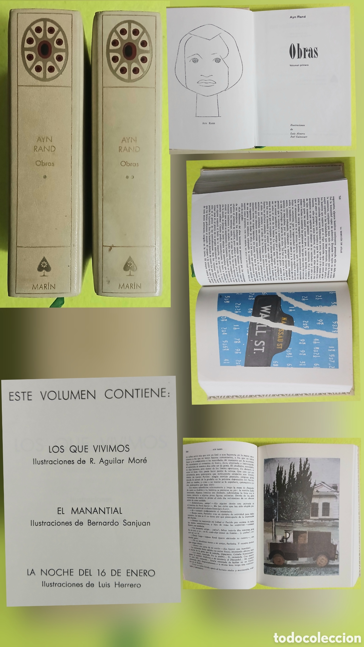 Libros de segunda mano: Ayn Rand, obra completa, contiene la Rebelion de Atlas