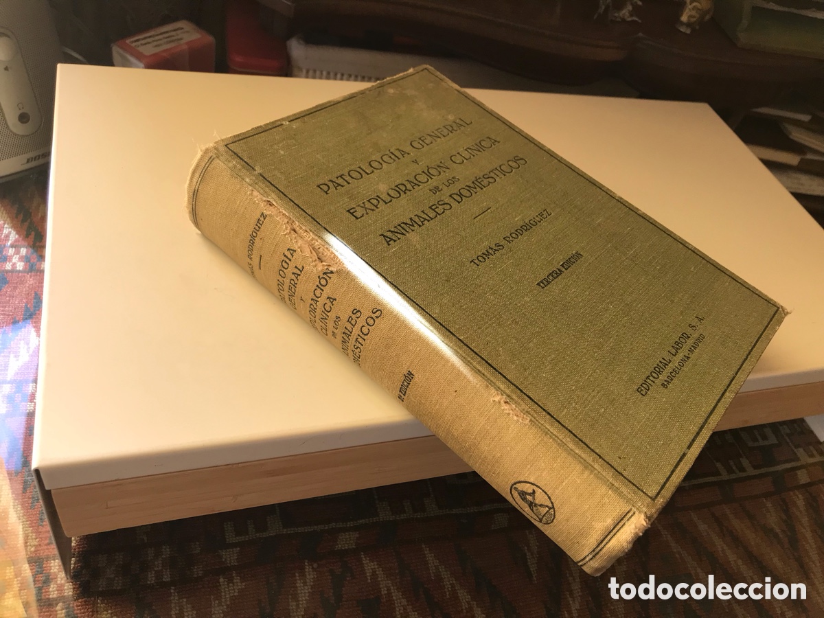 Libros de segunda mano: Patolog&iacute;a general y exploraci&oacute;n cl&iacute;nica de los animales dom&eacute;sticos. Tom&aacute;s Rodr&iacute;guez.
