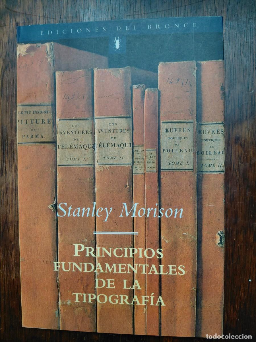 Livros em segunda m&atilde;o: Principios fundamentales de la tipograf&iacute;a.- Morison, Stanley