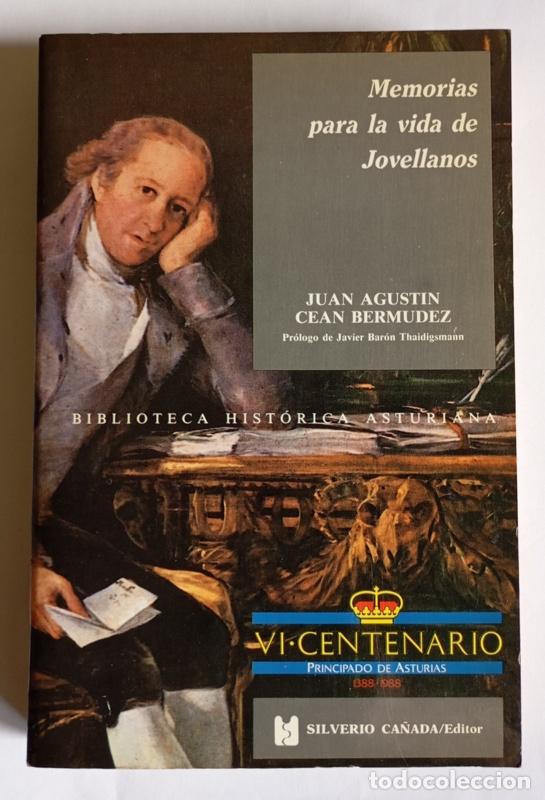 Libros de segunda mano: MEMORIAS DE LA VIDA DE JOVELLANOS - JUAN AGUSTIN CEAN BERMUDEZ
