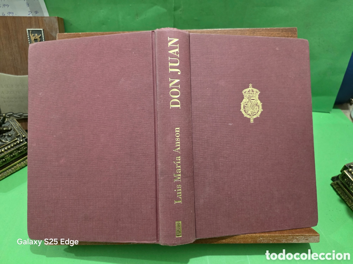 Livros em segunda m&atilde;o: &rdquo;&rdquo;DON JUAN &rdquo;&rdquo;..... LUIS MARIA ANSON.....PLAZA Y JANES...1994...