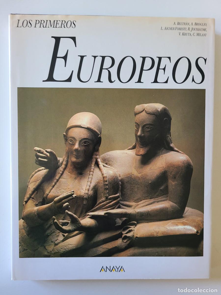Libros de segunda mano: Los primeros Europeos, Anaya, Primera edici&oacute;n 1992