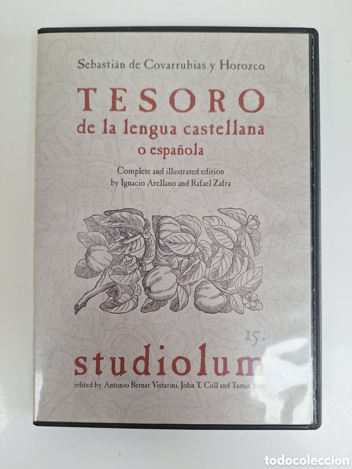 Libros de segunda mano: SEBASTIAN DE COVARRUBIAS, Tesoro de la lengua castellana o espa&ntilde;ola (DVD-ROM)