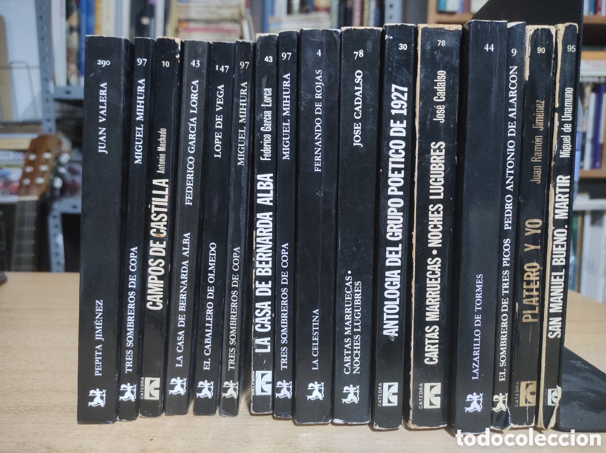 Libros de segunda mano: Lote de 16 libros Editorial Catedra Letras Hisp&aacute;nicas - Foto 2