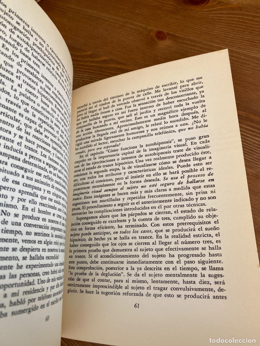 Libros de segunda mano: COMO HIPNOTIZARSE A SI MISMO MELVIN POWERS ED. GLEM - Foto 3