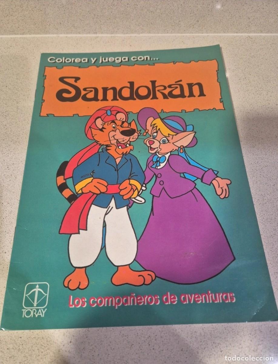 Libros de segunda mano: Libro &rdquo;Sandokan&rdquo; los compa&ntilde;eros de aventuras