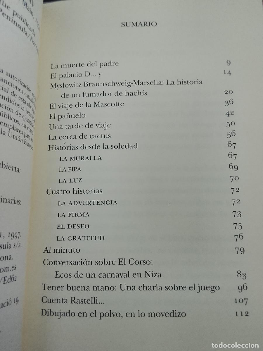Libros de segunda mano: Walter Benjamin: Historias y relatos (Ediciones Pen&iacute;nsula. 1997) - Foto 3