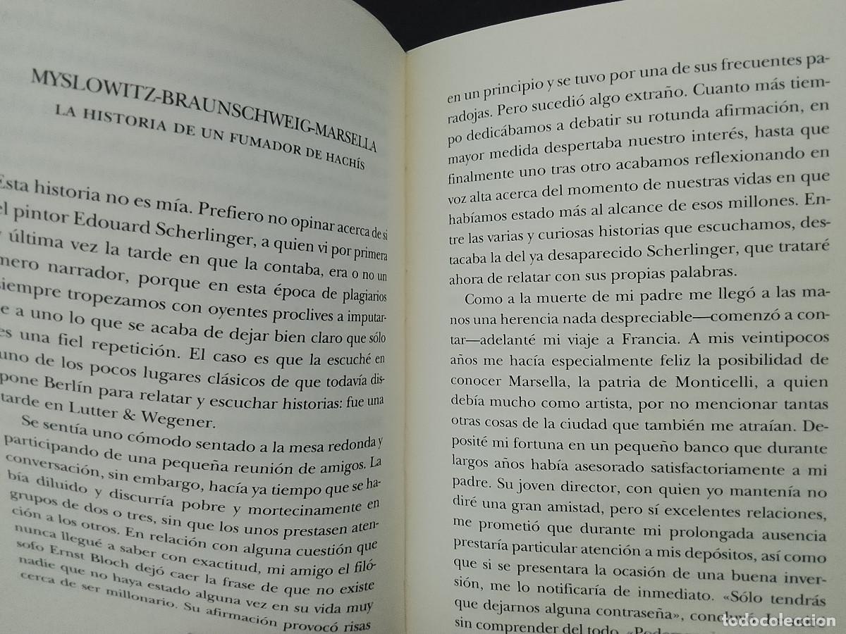 Libros de segunda mano: Walter Benjamin: Historias y relatos (Ediciones Pen&iacute;nsula. 1997) - Foto 4