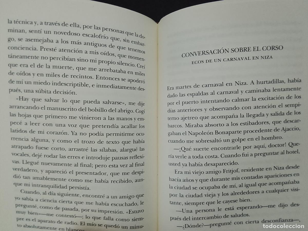 Libros de segunda mano: Walter Benjamin: Historias y relatos (Ediciones Pen&iacute;nsula. 1997) - Foto 5
