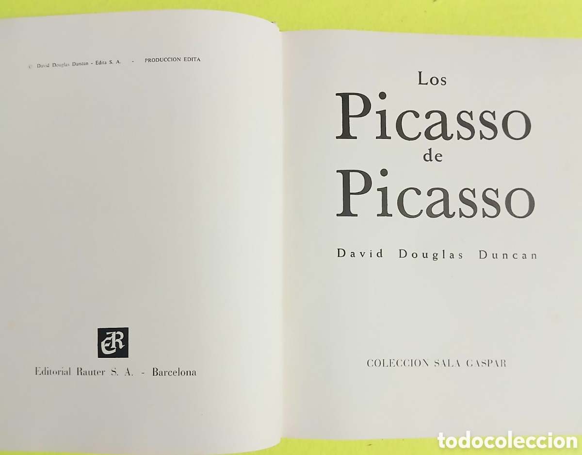 Libros de segunda mano: los Picasso de Picasso, David Douglas Duncan - Foto 3