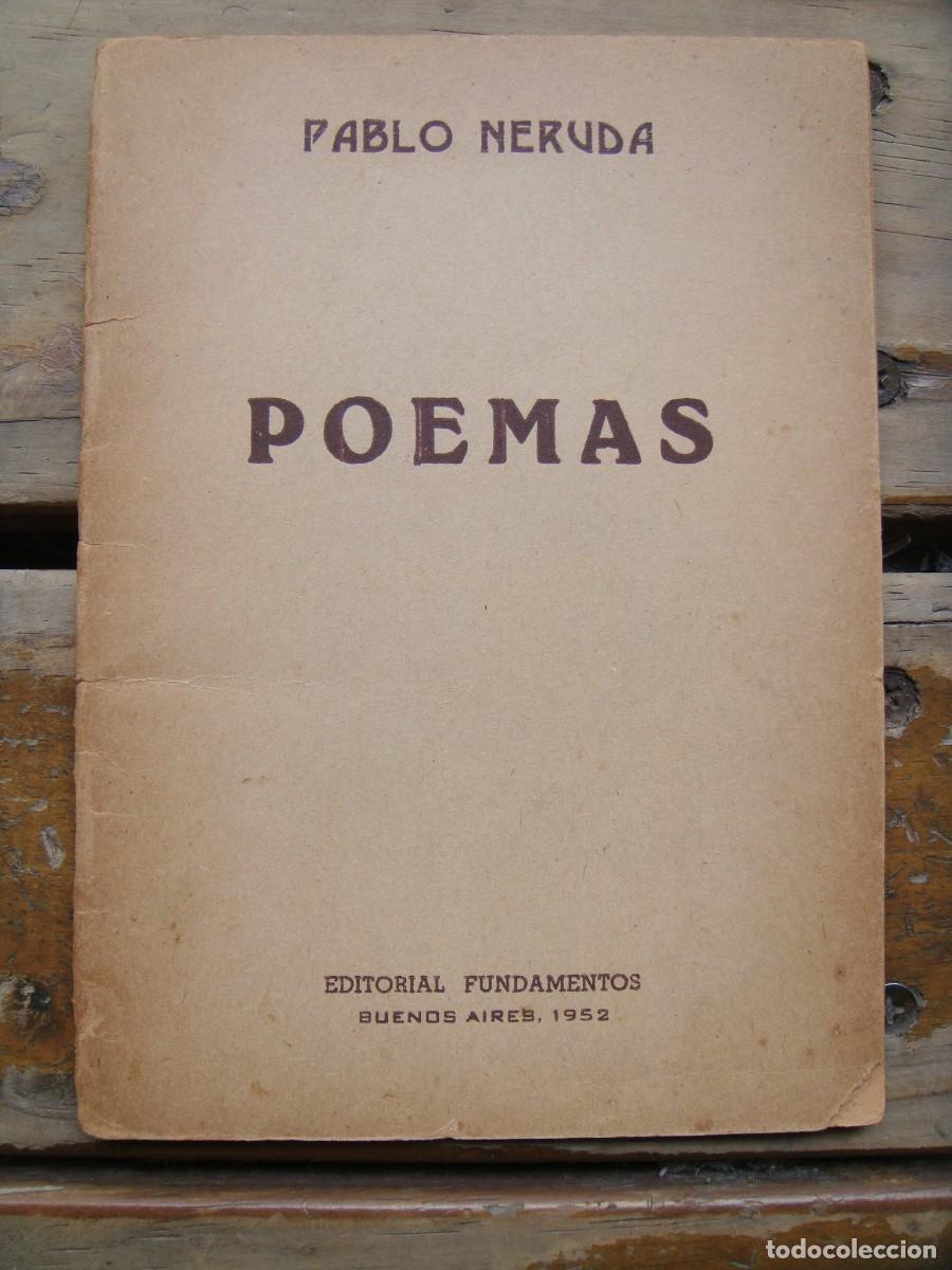 Libros de segunda mano: NERUDA Pablo: POEMAS. Primera edicion