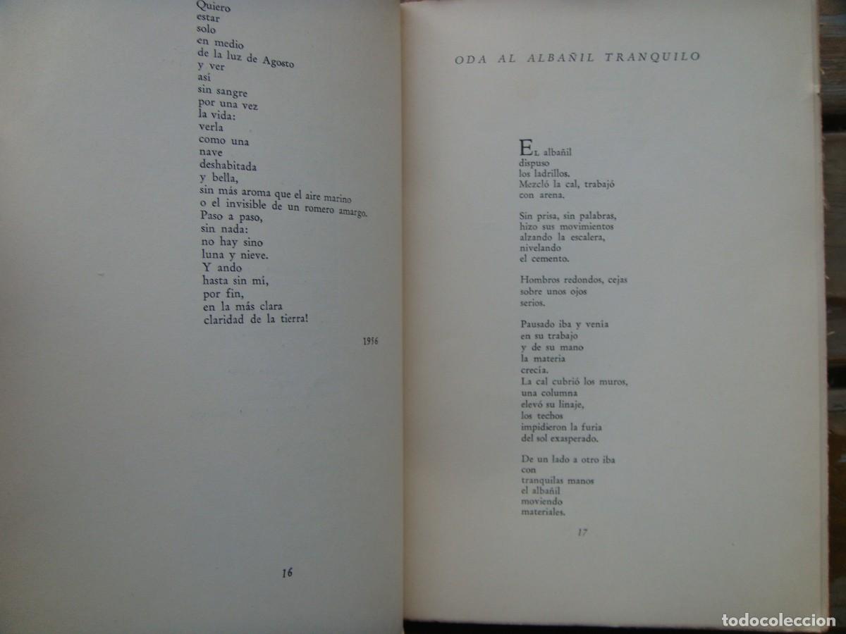 Libros de segunda mano: NERUDA Pablo: TERCER LIBRO DE LAS ODAS. Pirmera edicion - Foto 4