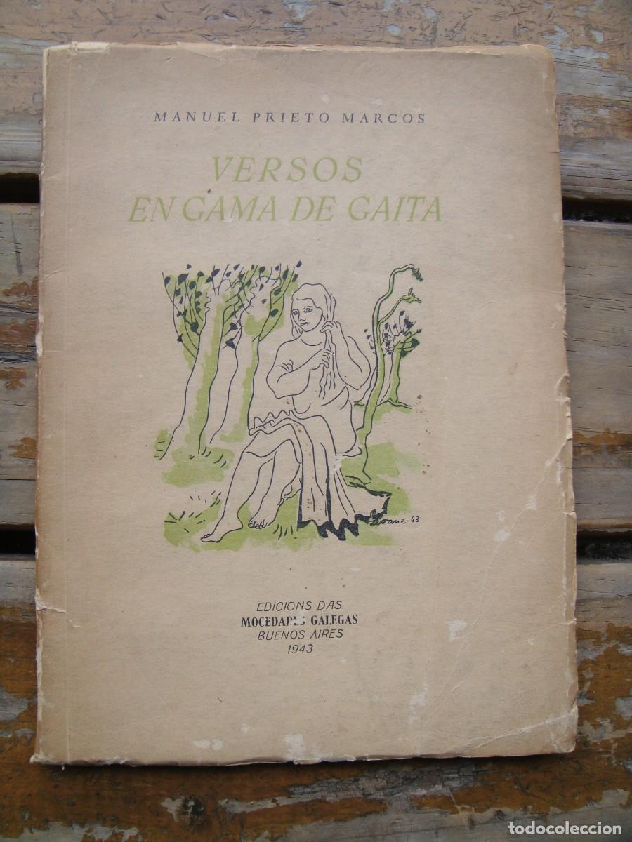 Libros de segunda mano: Manuel Prieto Marcos: VERSOS EN GAMA DE GAITA. Primera edicion