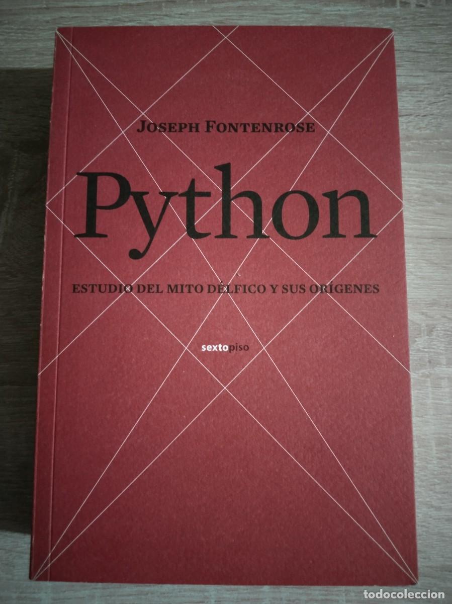 Libros de segunda mano: PYTHON - ESTUDIO DEL MITO DELFICO Y SUS ORIGENES - Fontenrose, Joseph - Foto 1
