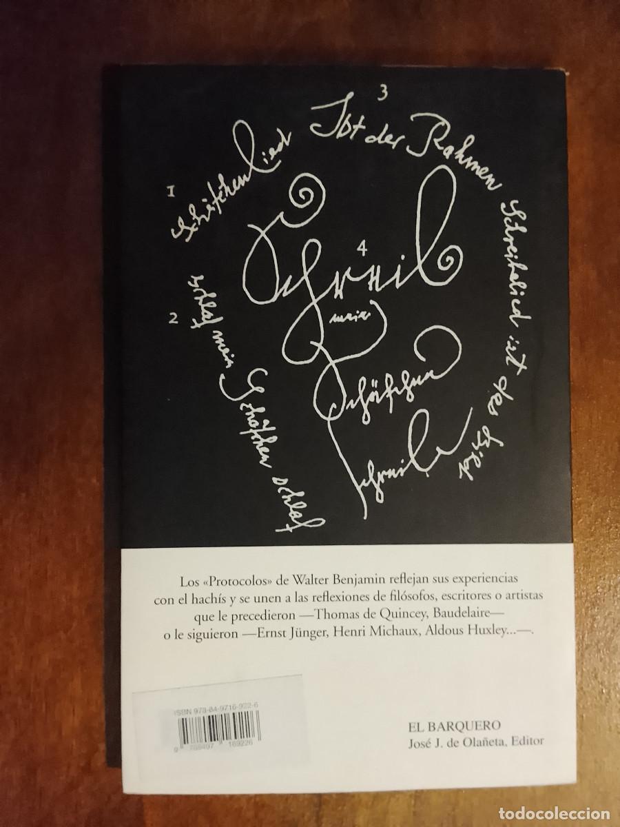 Libros de segunda mano: Walter Benjamin: Sobre el hach&iacute;s. Protocolos de experiencias con drogas - Foto 2