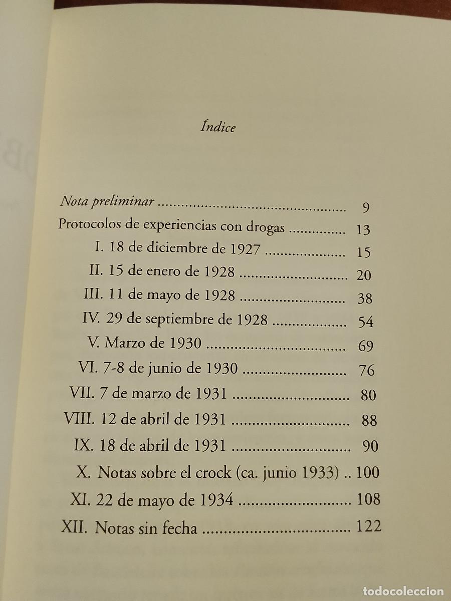Libros de segunda mano: Walter Benjamin: Sobre el hach&iacute;s. Protocolos de experiencias con drogas - Foto 3