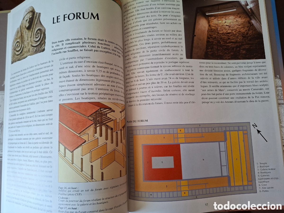Libros de segunda mano: LES VOYAGES DALIX : LUT&Egrave;CE (en frances) - Foto 4