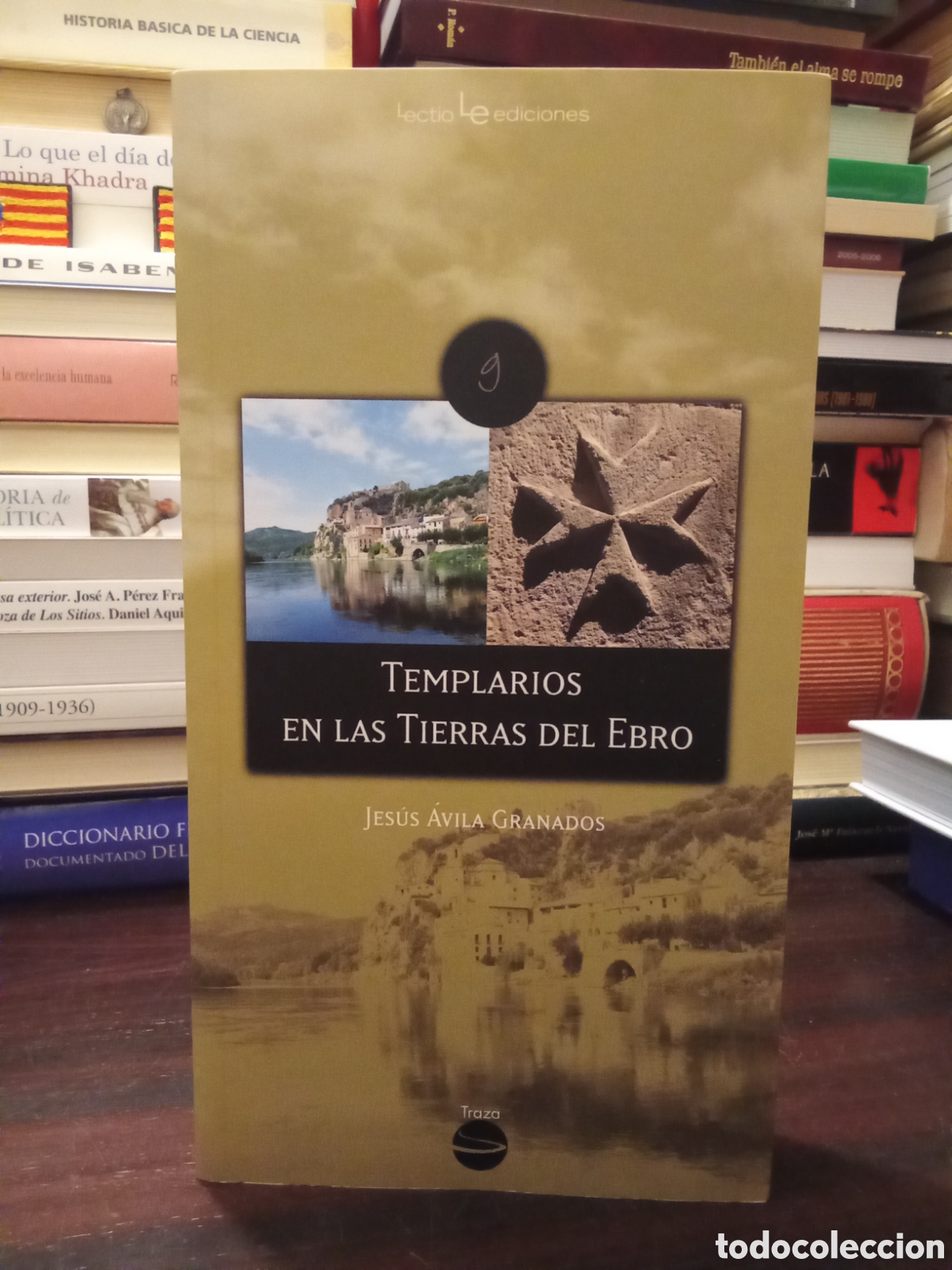 Libros de segunda mano: TEMPLARIOS EN LAS TIERRAS DEL EBRO - JESUS &Aacute;VILA GRANADOS