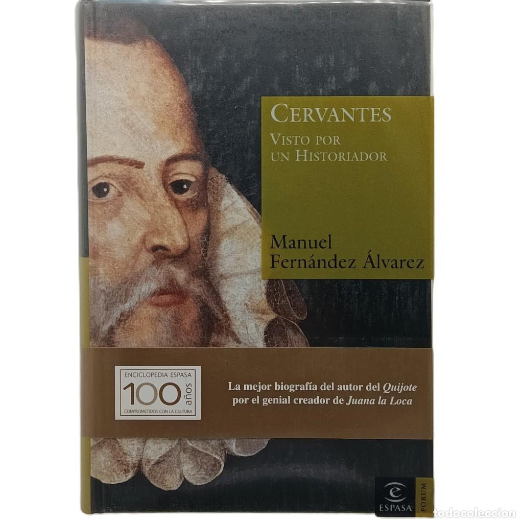 Libros de segunda mano: CERVANTES VISTO POR UN HISTORIADOR. Fern&aacute;ndez &Aacute;lvarez, Manuel