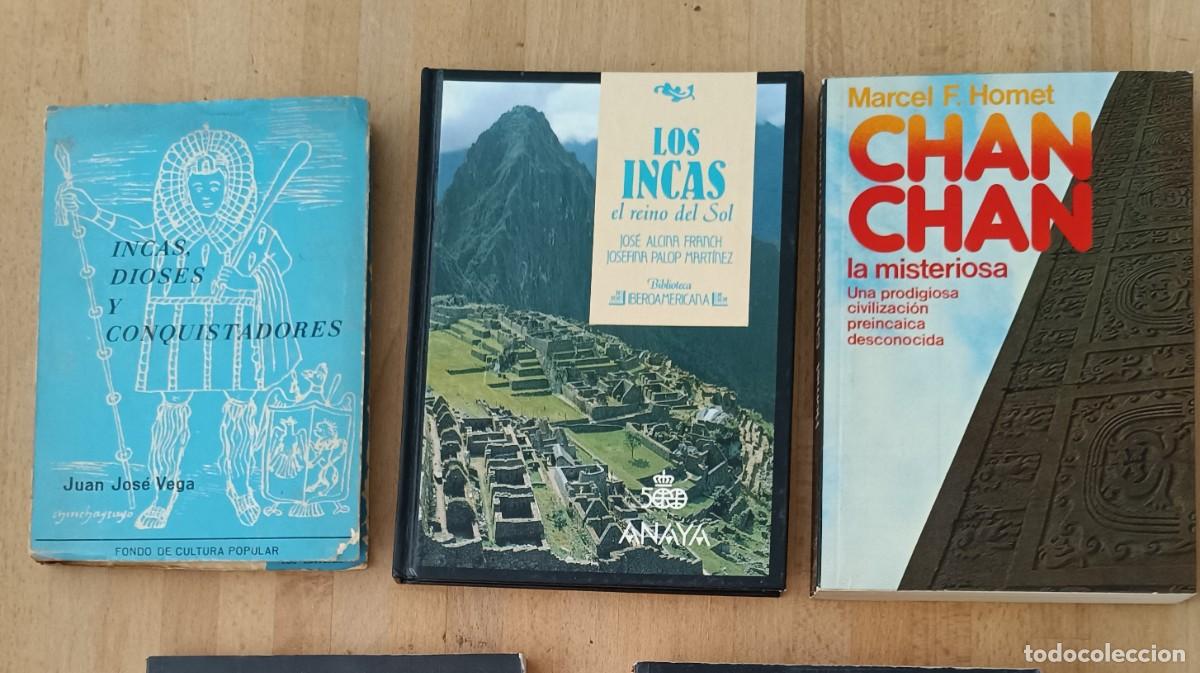 Libros de segunda mano: LOTE DE 3 LIBROS. INCAS DIOSES Y CONQUISTADORES, VEGA. CHAN CHAN MISTERIOSA, HOMET. REINO DEL SOL
