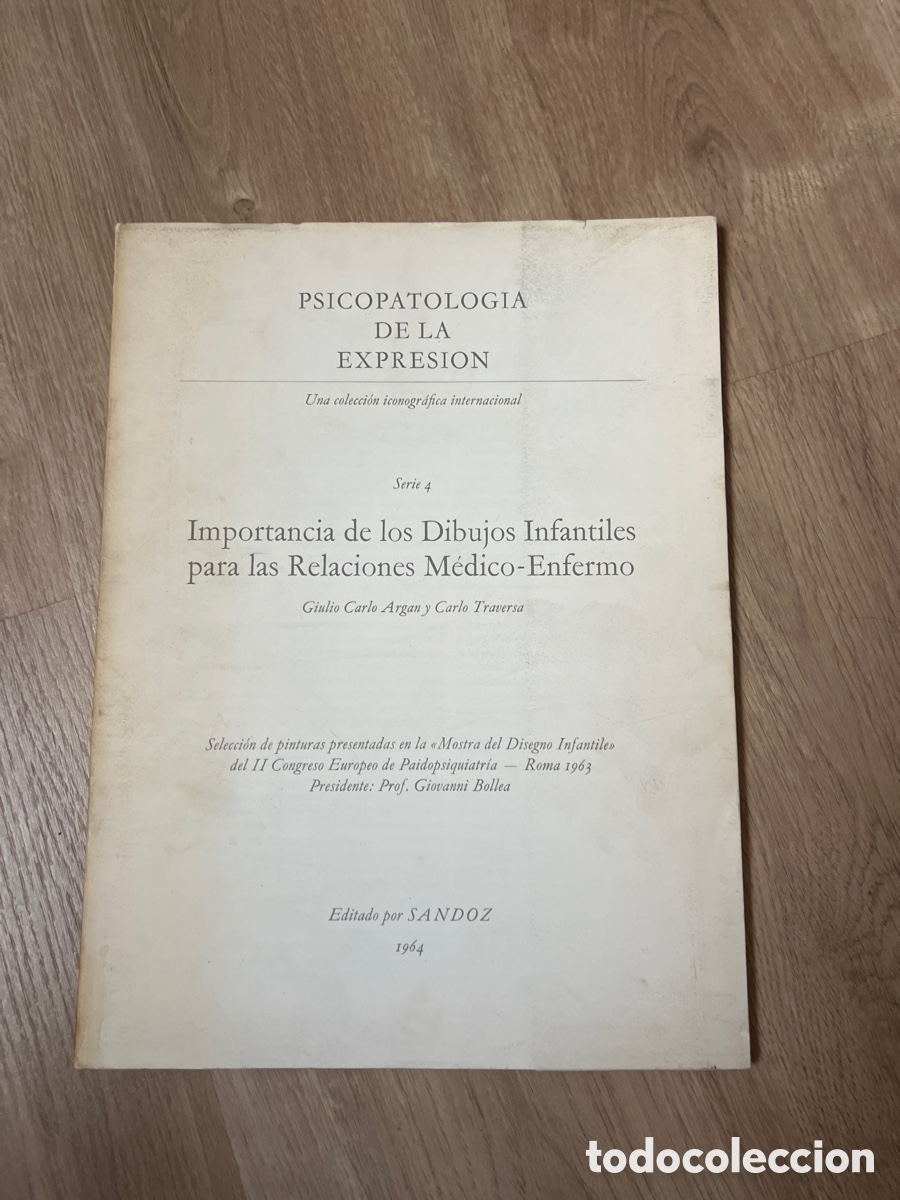 Libros de segunda mano: Psicopatolog&iacute;a de la expresi&oacute;n. Una colecci&oacute;n iconogr&aacute;fica internacional. Serie 4 Importancia de lod