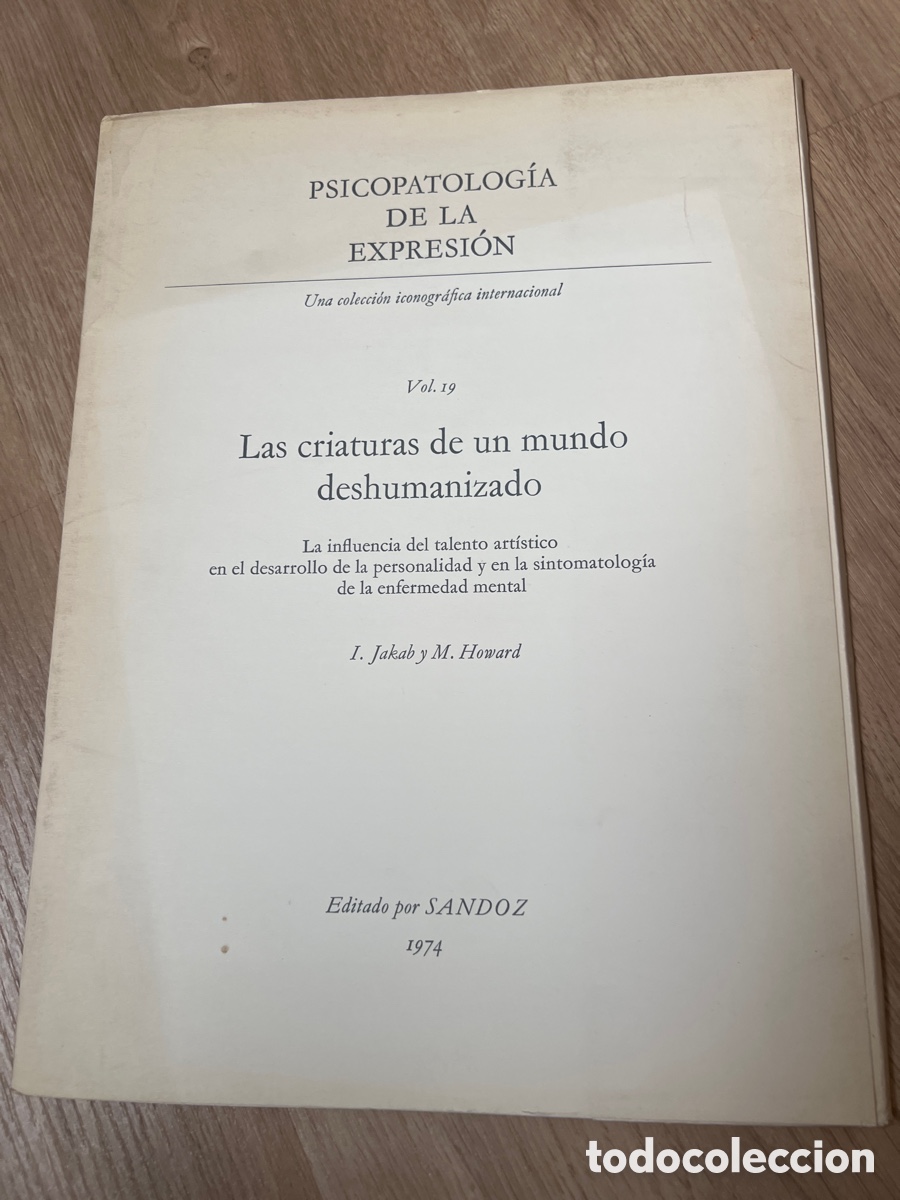 Libros de segunda mano: Psicopatolog&iacute;a de la expresi&oacute;n. Una colecci&oacute;n iconogr&aacute;fica internacional. Vol 19. Las criaturas