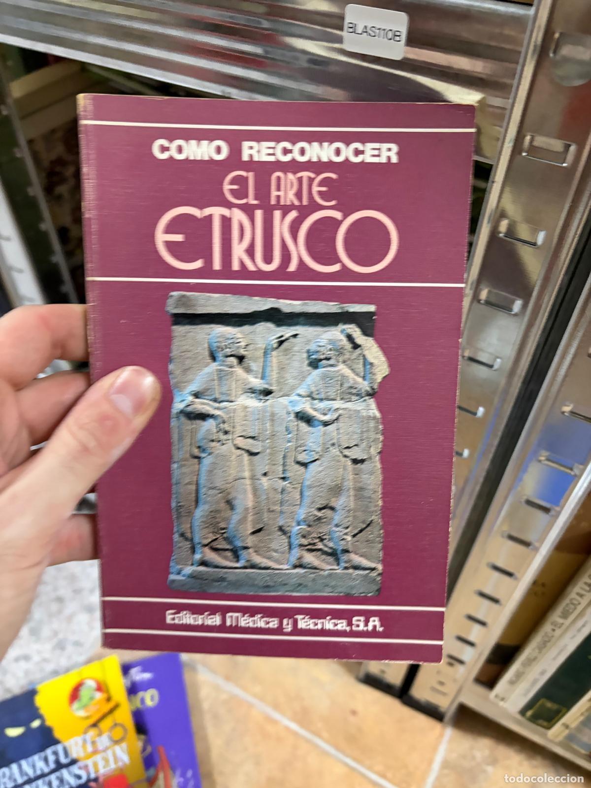 Libros de segunda mano: BLAS110B C&oacute;mo reconocer el arte etrusco Editorial M&eacute;dica y T&eacute;cnica, S. A.