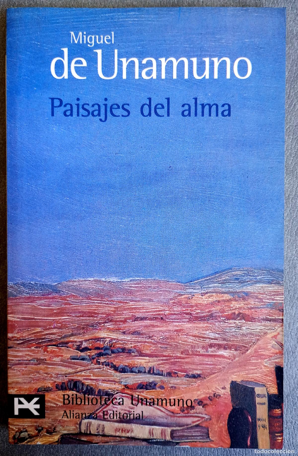 Libros de segunda mano: Miguel de Unamuno . Paisajes del alma