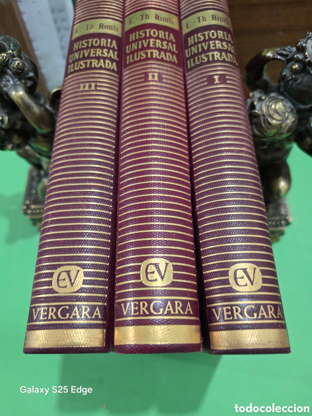 Libros de segunda mano: &rdquo;&rdquo;HISTORIA UNIVERSAL ILUSTRADA&rdquo;&rdquo;...TRES VOL&Uacute;MENES...DIRIGIDA POR EL DR. EUG&Egrave;NE-TH. RIMLI...1963...