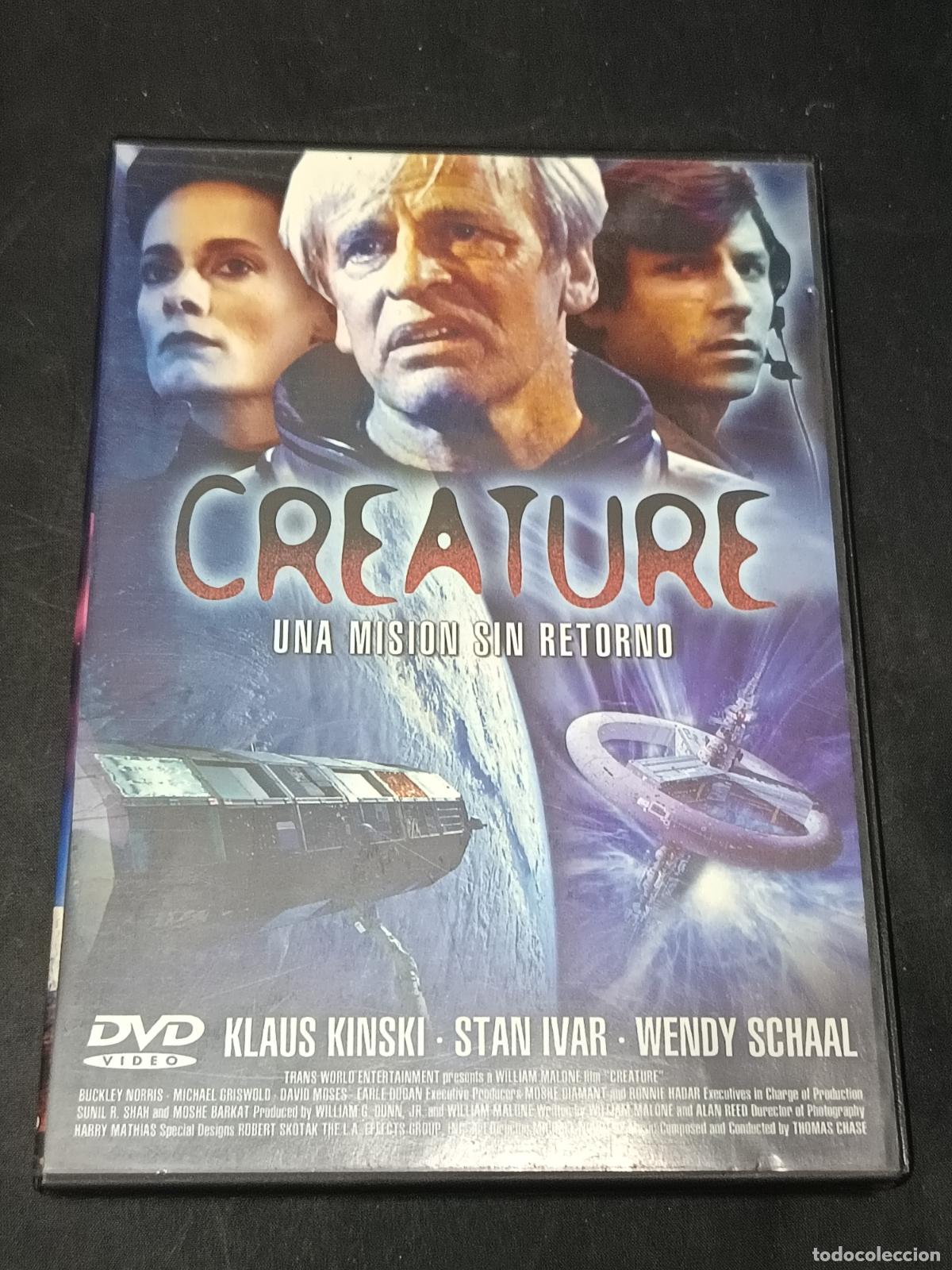 Libros de segunda mano: CREATURE con KLAUS KINSKI, Lyman Ward... DVD Ciencia Ficci&oacute;n/ Terror.