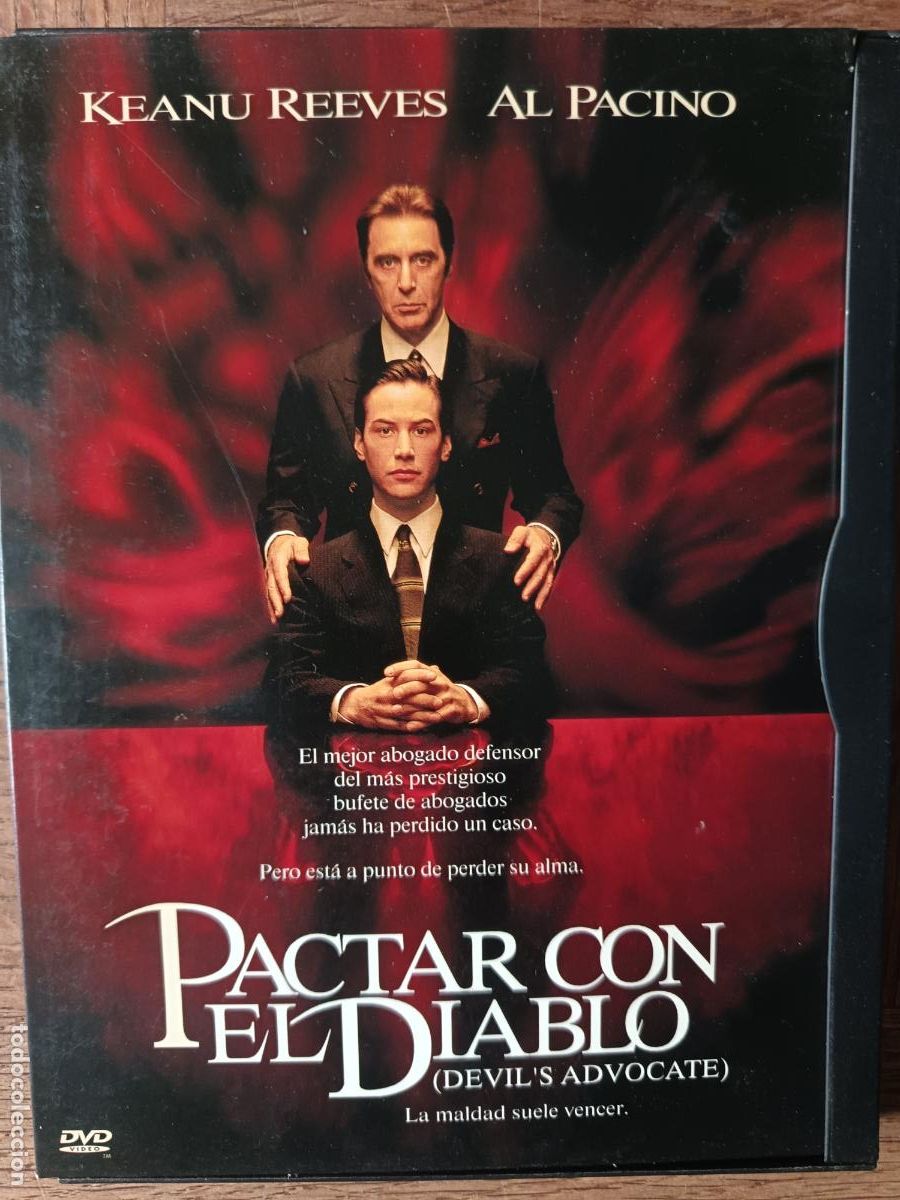 Libros de segunda mano: PACTAR CON EL DIABLO de Gus Van Sant con Al Pacino, Keanu Reeves, Charlize Theron.. DVD Terror/ Thri