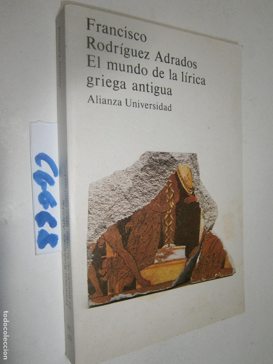 Libros de segunda mano: EL MUNDO DE LA LIRICA GRIEGA ANTIGUA