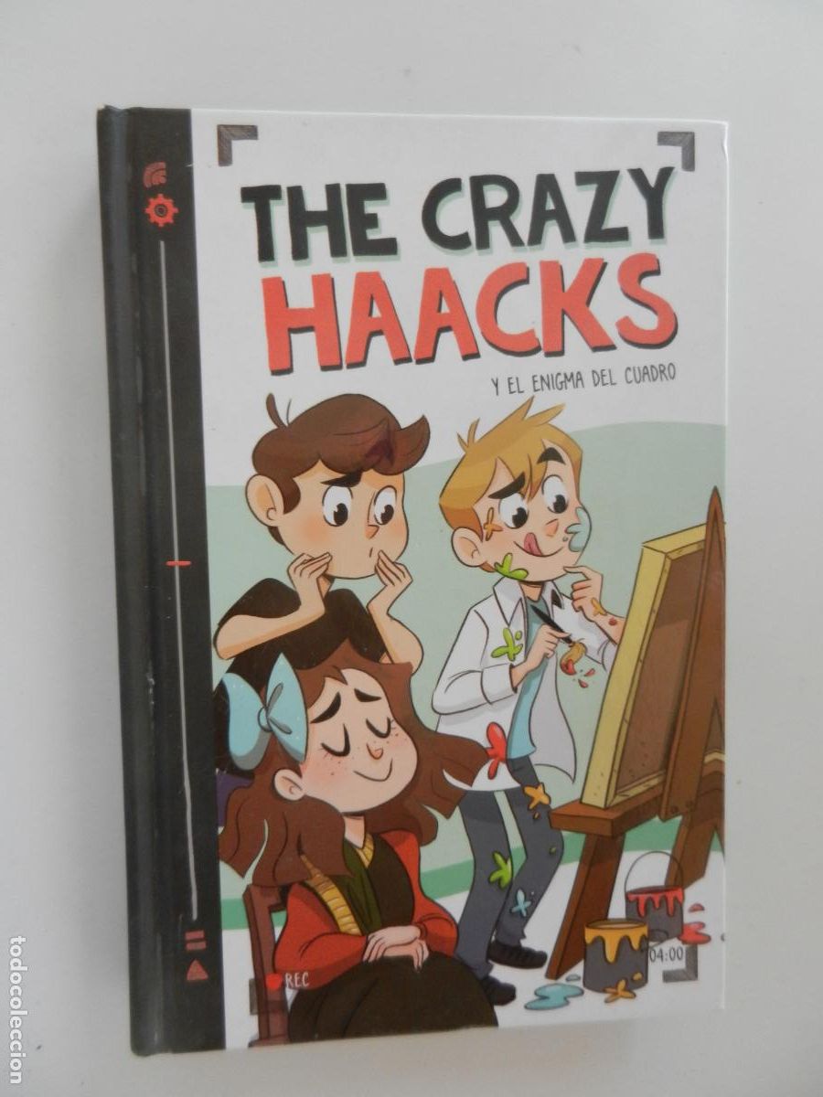 Libros de segunda mano: THE CRAZY HAACKS Y EL ENIGMA DEL CUADRO - N&ordm; 4 - Mateo, Hugo y Daniela Haack.