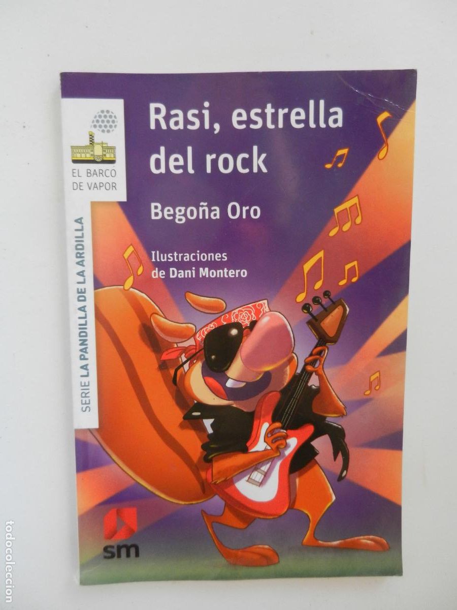 Libros de segunda mano: RASI , ESTRELLA DEL ROCK - BEGO&Ntilde;A ORO SM - EL BARCO DE VAPOR - 1&ordf; EDC 2020