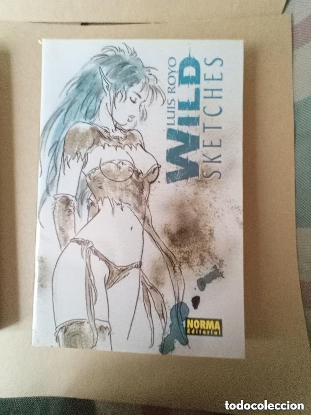 Libros de segunda mano: WILD SKETCHES - N 2 - LIBRO DE BOCETOS DE LUIS ROYO