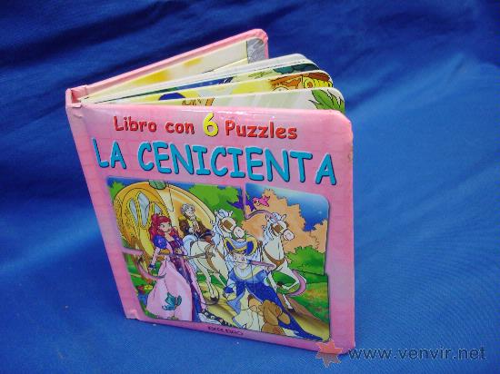 Libros de segunda mano: LA CENICIENTA - LIBRO CON 6 PUZZLES - IBERLIBRO 2005 - Foto 1