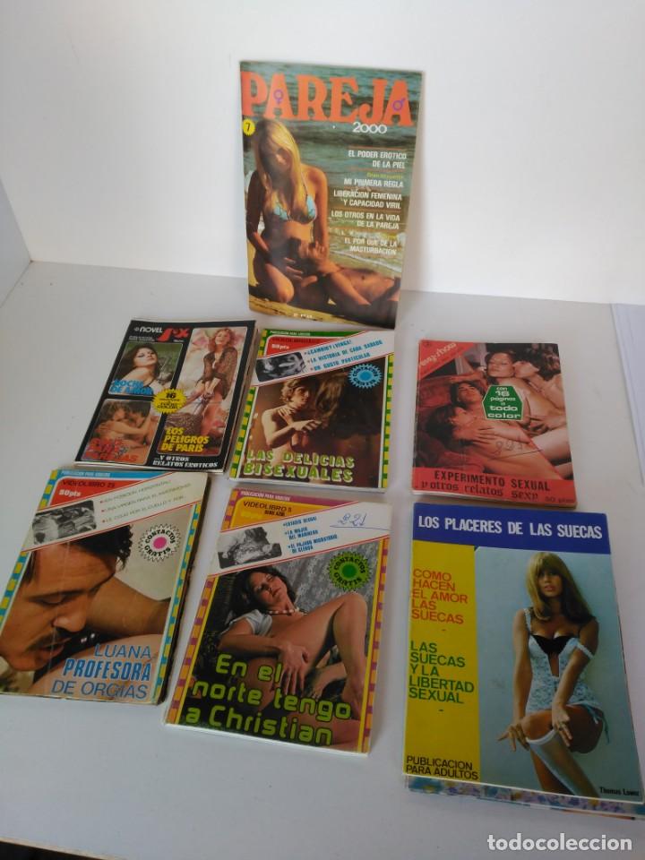 Libros: Lote de novelas er&oacute;ticas 1978 - Foto 1
