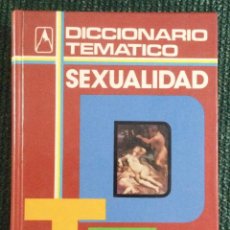 Libros: DICCIONARIO TEMÁTICO DE SEXUALIDAD. EVEREST. NUEVO. Lote 333850948