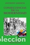 Livros: Consecuencias de la modernidad - Anthony Giddens