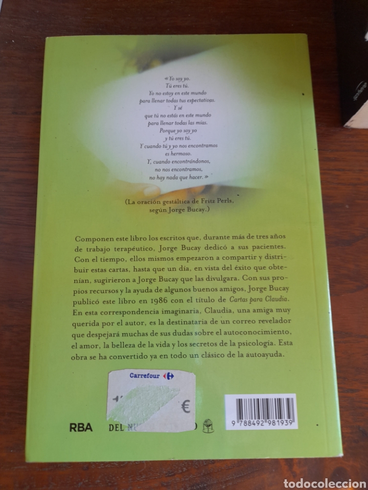 Libros: Cartas a Claudia. Jorge Bucay - Foto 2