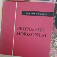 Libros: BARIBOOK 133 PROPIEDAD HORIZONTAL TEXTOS LEGALES. Lote 402376514