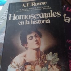 Libros: BARIBOOK 280. . . HOMOSEXUALES EN LA HISTORIA A.L.ROWSE