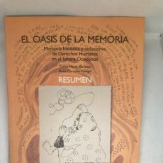 Libros: EL OSSIS DE LA MEMORIA ( RESUMEN) NUEVO