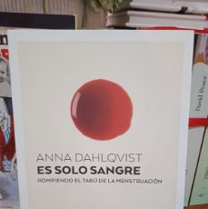 Libros: ES SOLO SANGRE -ANNA DAHLQVIST (T)
