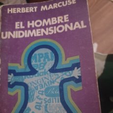 Libros: BARIBOOK 324. . EL HOMBRE UNIDIMENSIONAL HERBERT MARCUSE DE BOLSILLO ENLACE