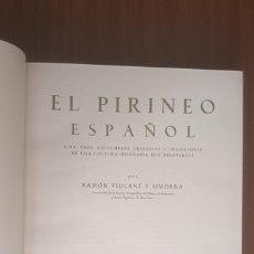 Libros: EL PIRINEO ESPAÑOL --- R. VIOLANT Y SIMORRA